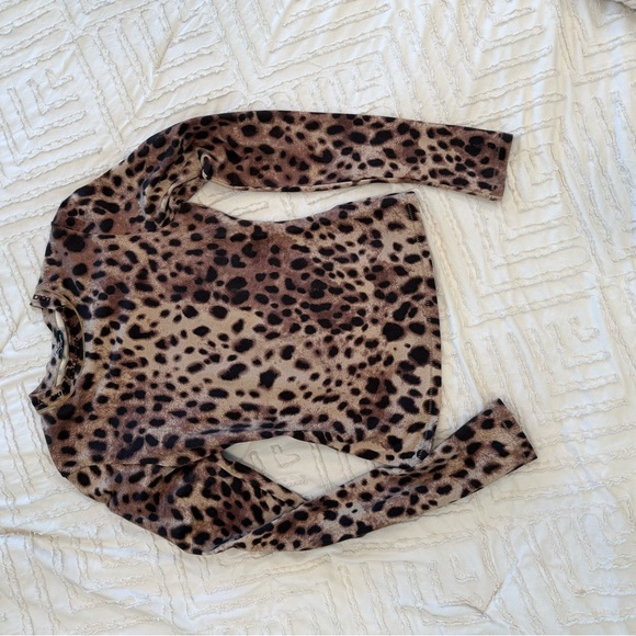 Dolce & Gabbana Tops - Skims x Dolce & Gabbana Animal Print Top